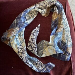 Coldwater Creek Bias Silk Scarf